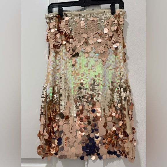 Le Lis Ombré Sequin Mini Strapless Dress - Picture 5 of 7